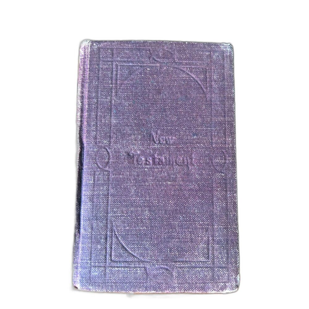 Bible New Testament cloth bound 1907 New York American Bible Society